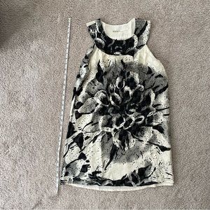 Black and White floral dress